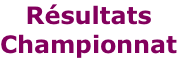 Résultats Championnat